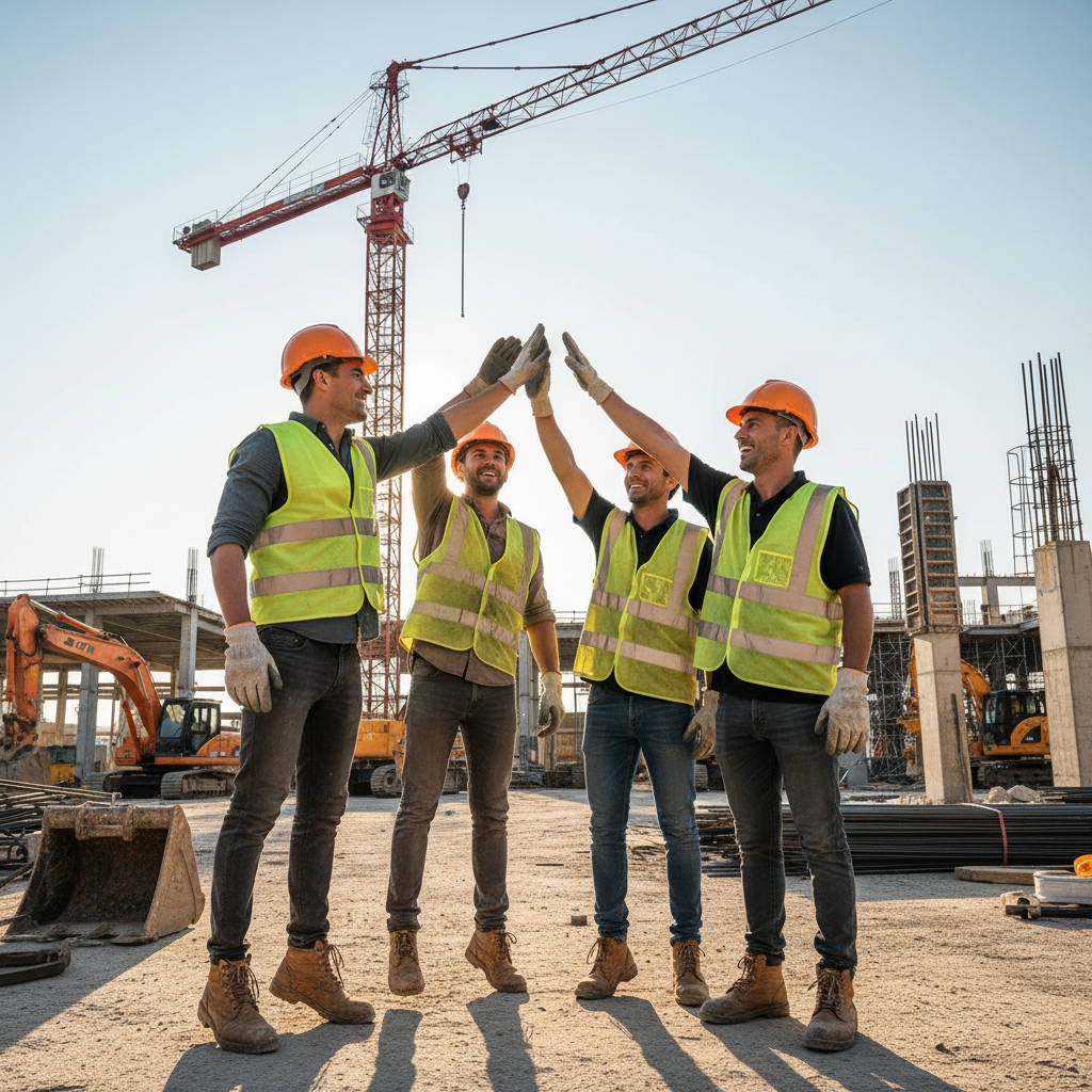 SVP of Safety Marcus Thiele at zero-incident milestone, construction safety executive
