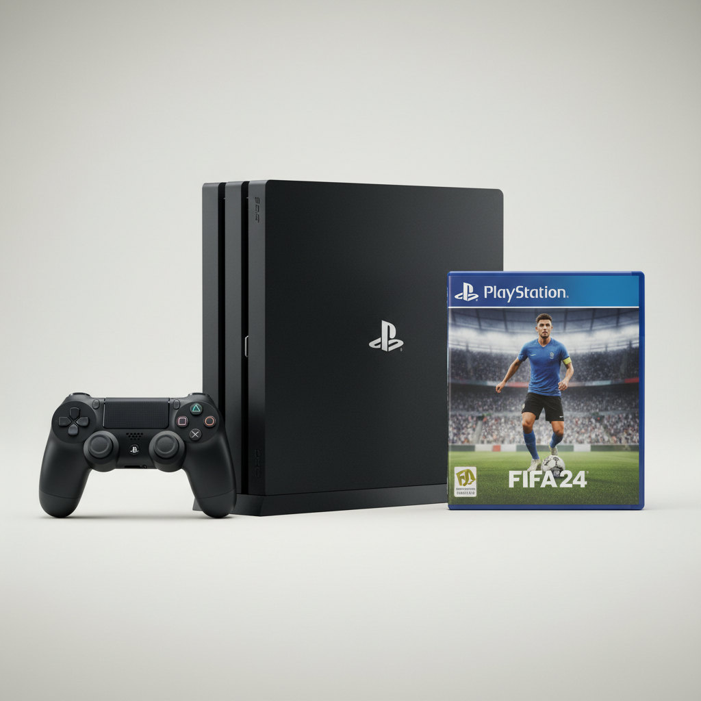 FIFA 25 video game cover for PlayStation 5 on dark background