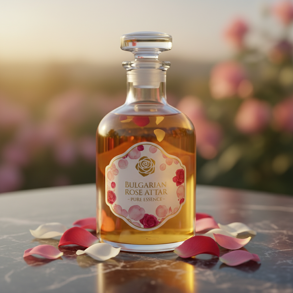 Facial Mist Rose Water product photo on clean neutral background
