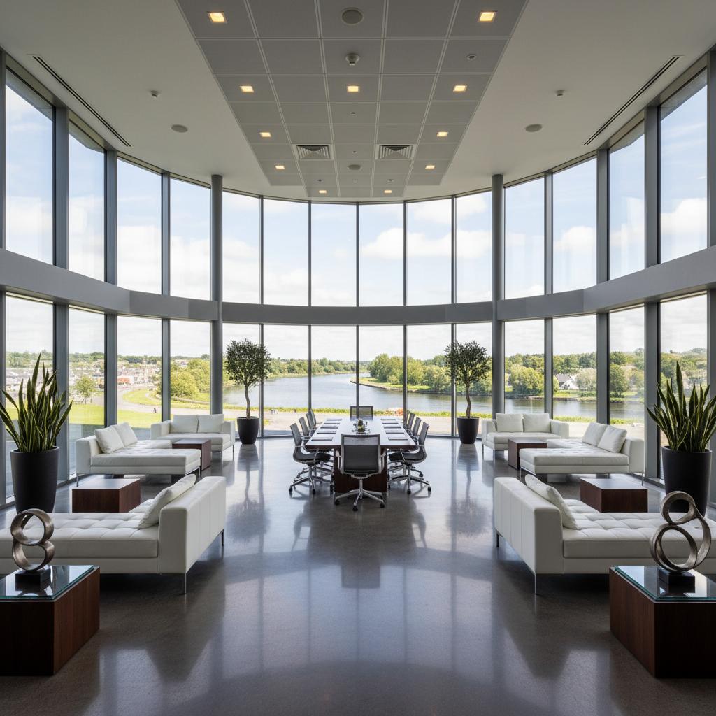 Radisson Blu Hotel Athlone conference facility overlooking River Shannon