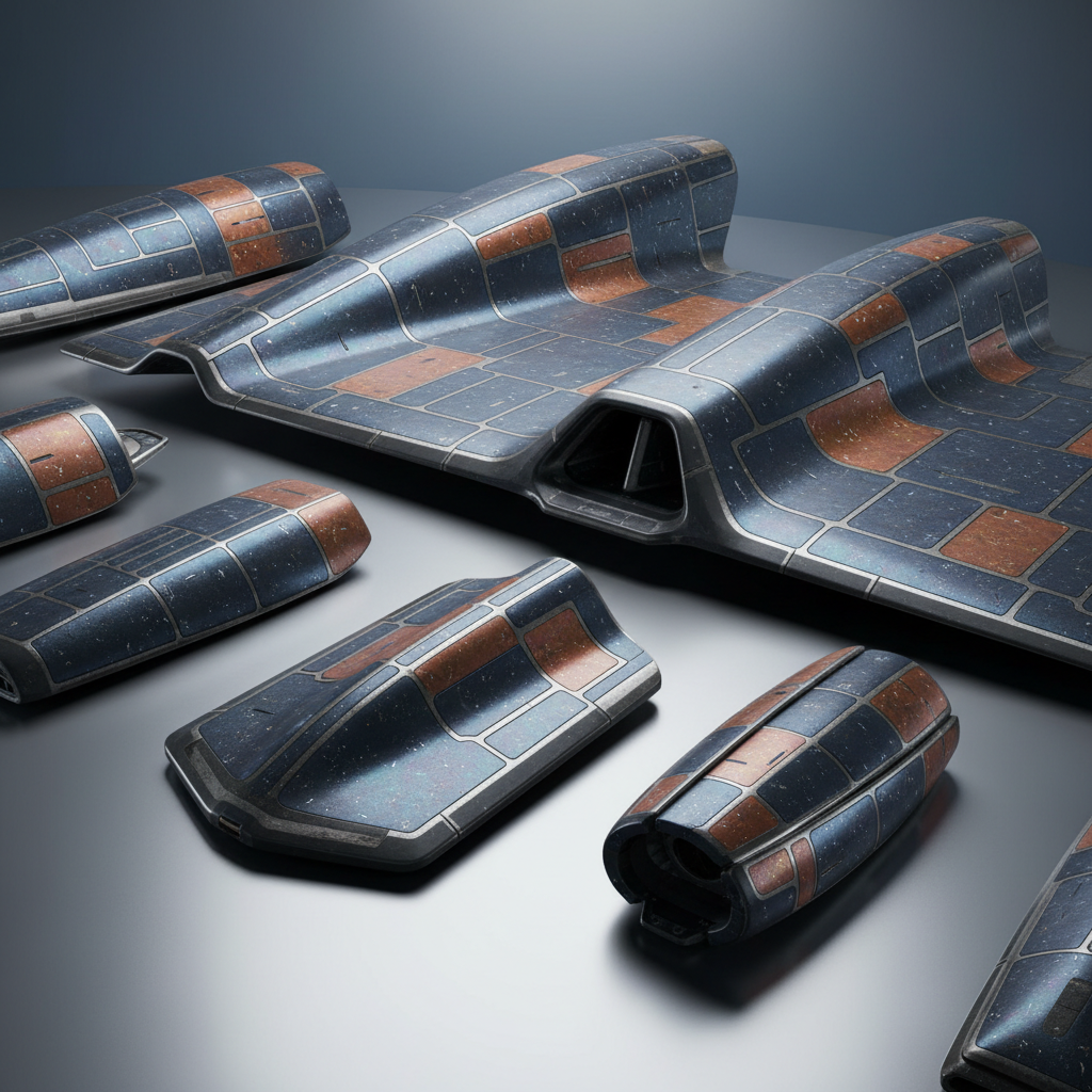 Heat-resistant aerospace components designed for hypersonic flight with specialized thermal protection coatings