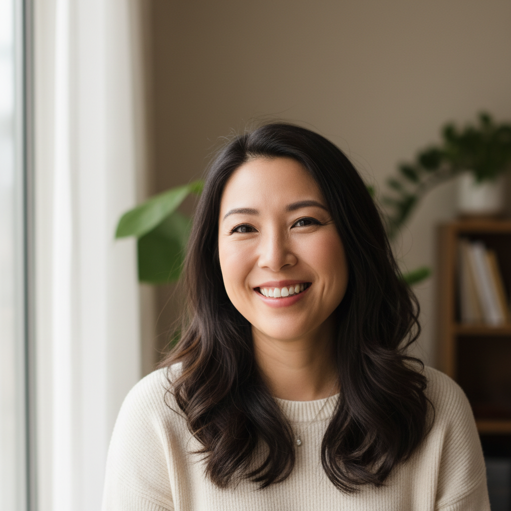 Portretfoto van tevreden klant Lisa van Dam