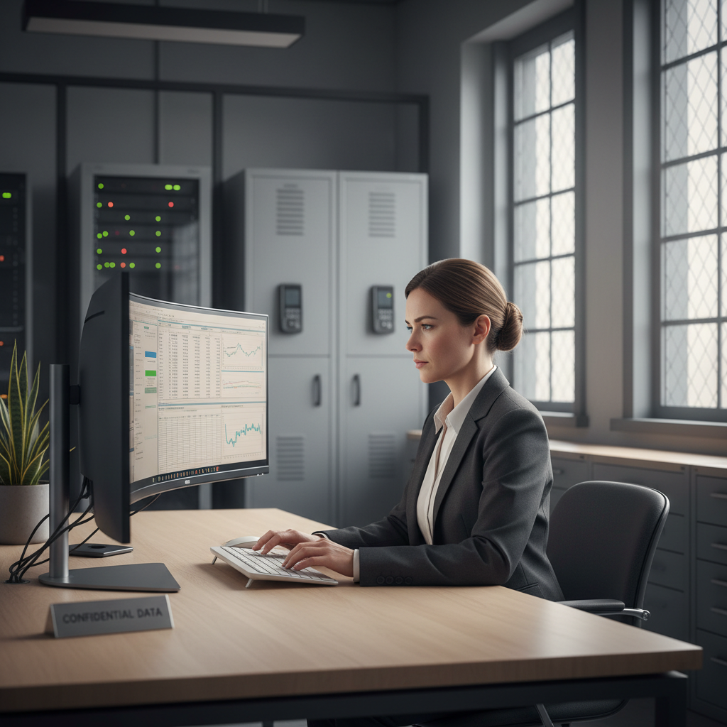 Бухгалтер работает в защищённой среде с Safeme