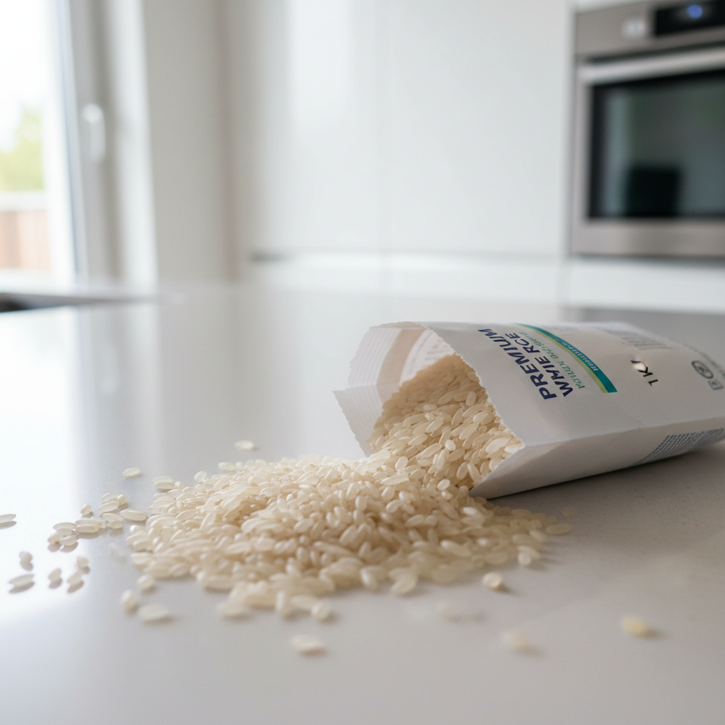 Paquete de arroz blanco Gallo 1 kilogramo