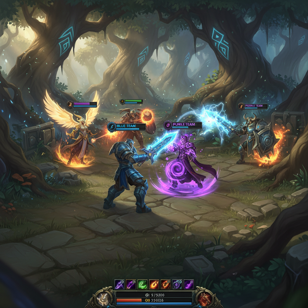 League of Legends game screen showing champion select with Zed highlighted in blue