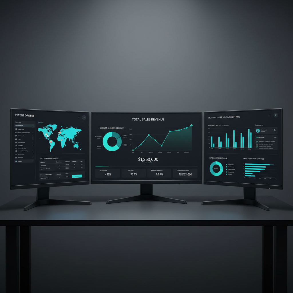 Professional corporate website design with modern branding and clean layout