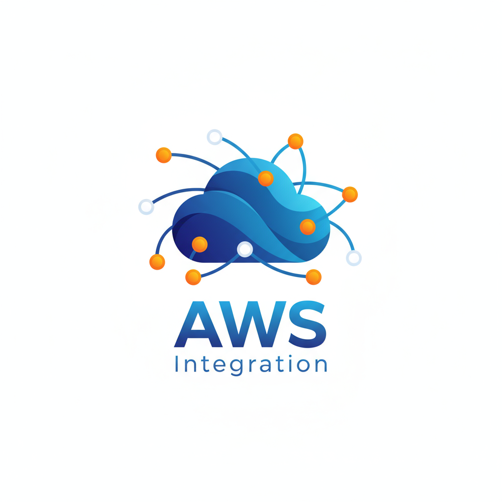 AWS integration logo representing cloud infrastructure and services connectivity