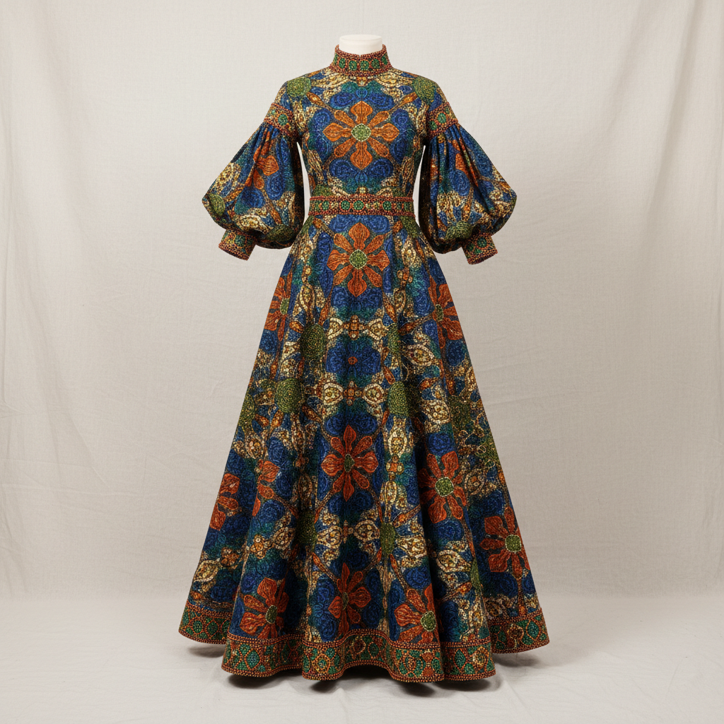 African Print Dress