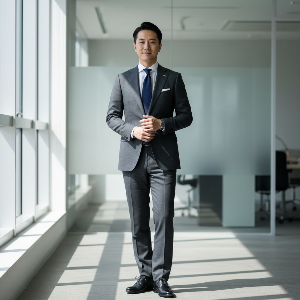 Thomas Nguyen young professional Asian man in business casual attire