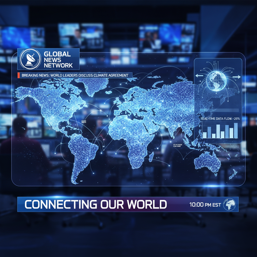 SCHON news background