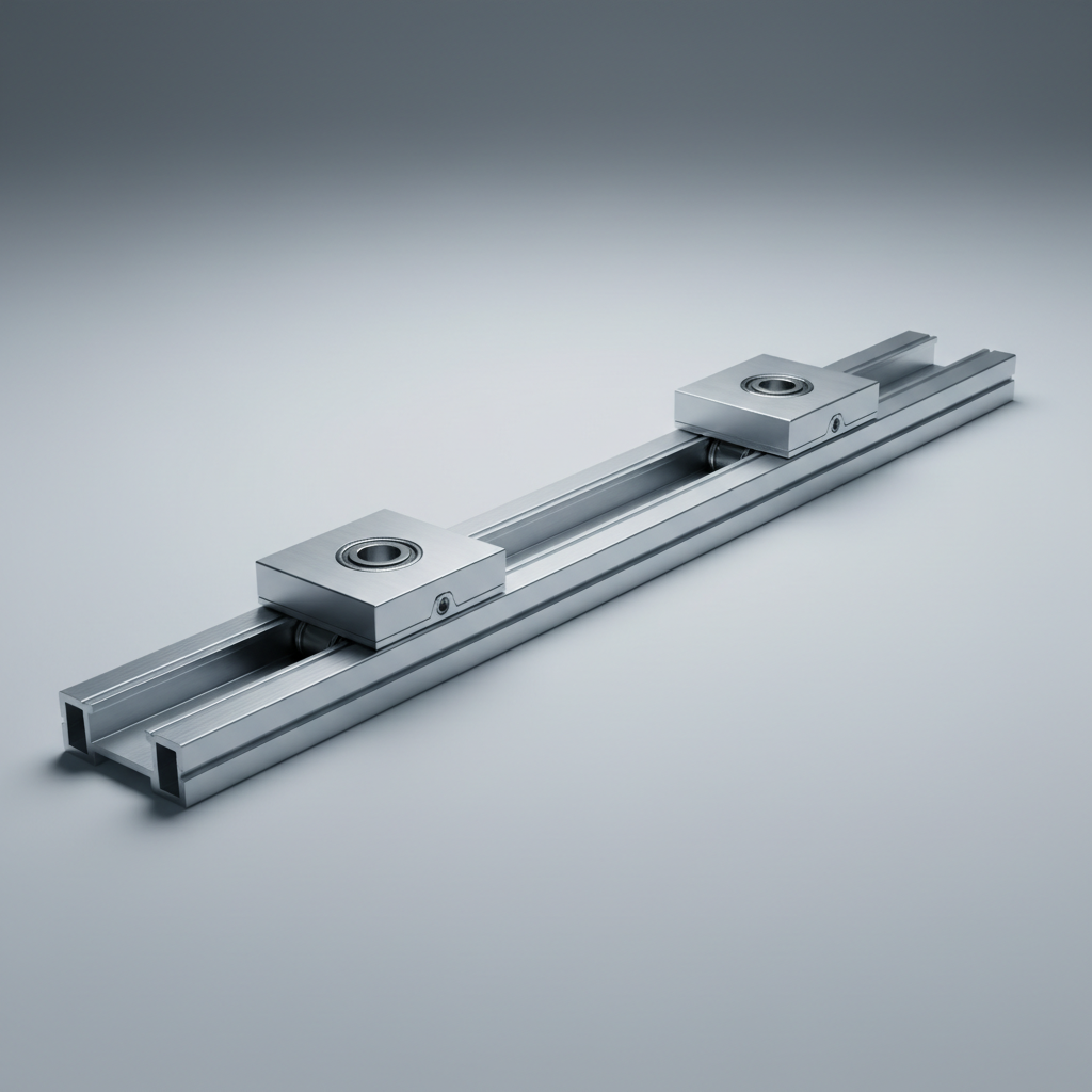 2 track aluminium sliding door system
