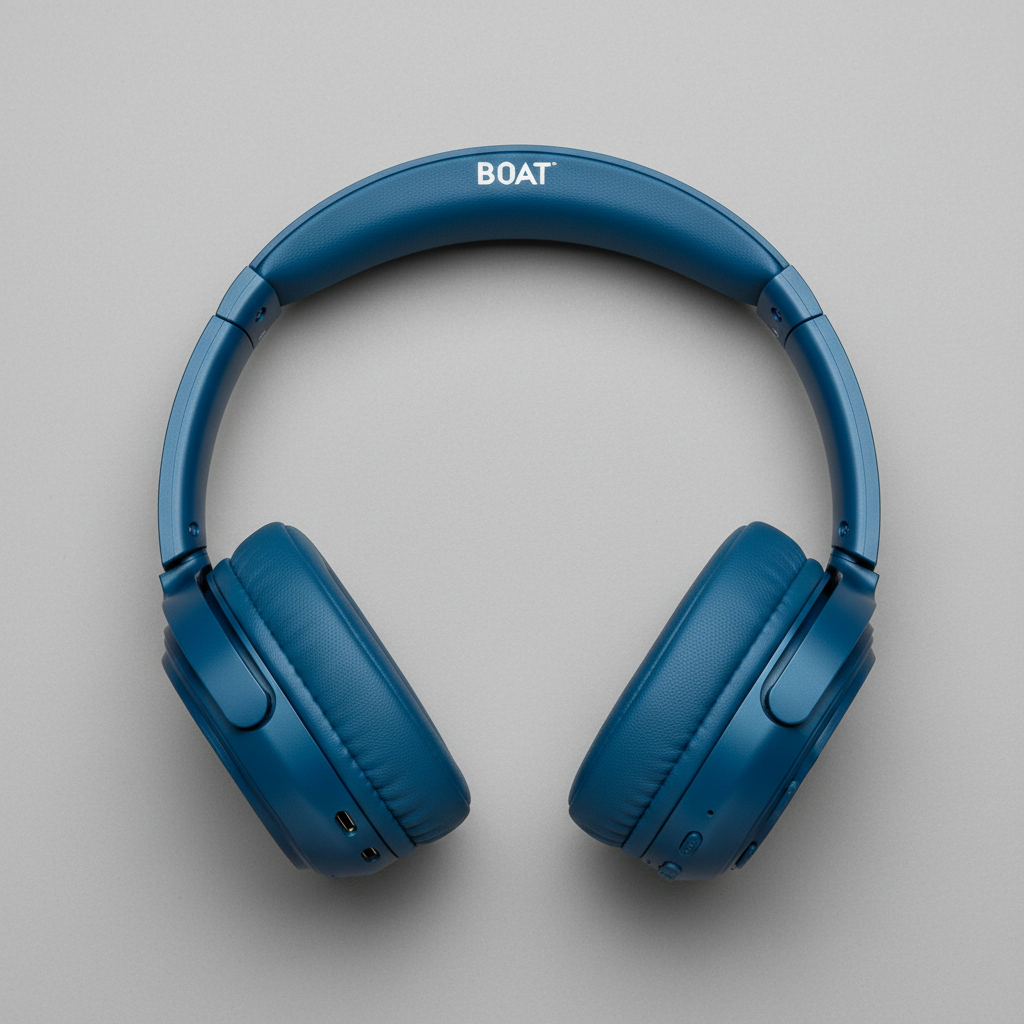 Boat Rockerz 550 wireless headphones in black color