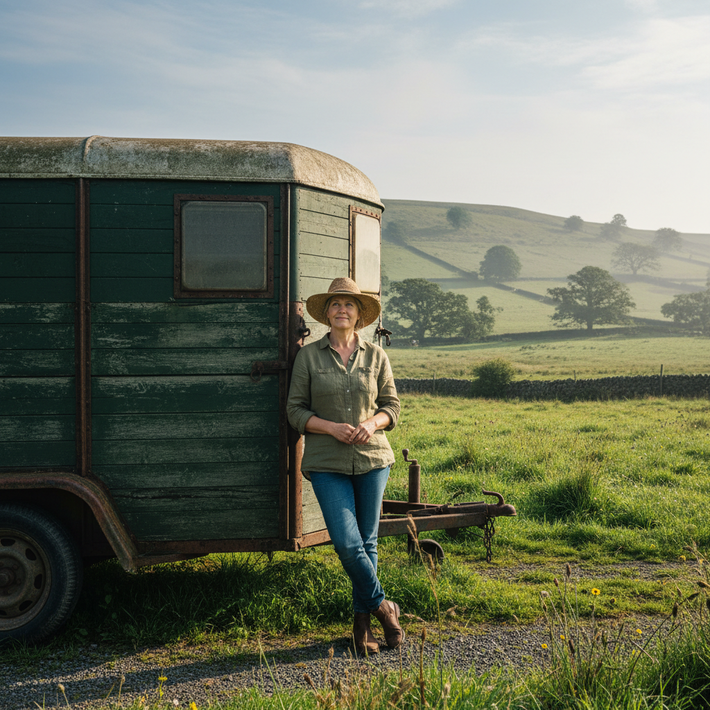Fiona MacAllister, horse trailer owner from Abergavenny Wales