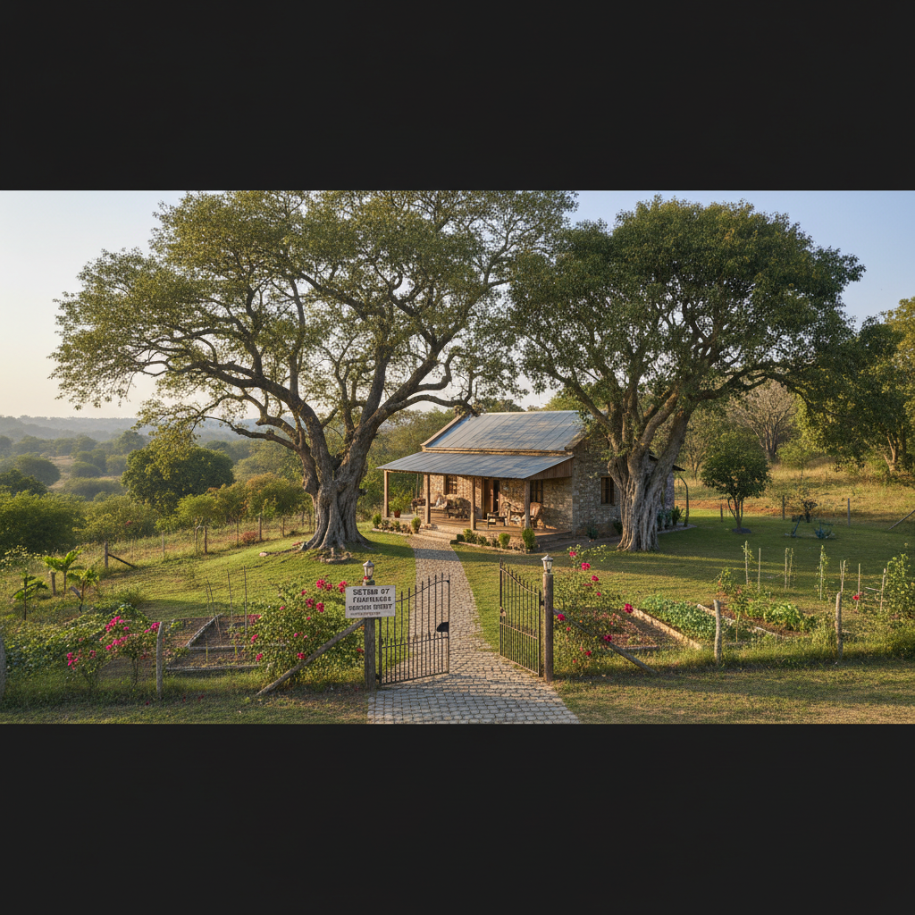 The Bungalow Classic — 3BHK traditional bungalow with verandah on 280 sq yard plot in Ajmer, Rajasthan by Buildrs.in