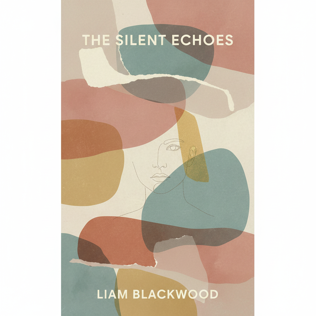 Contemporary fiction book with artistic cover, warm tones, literary design