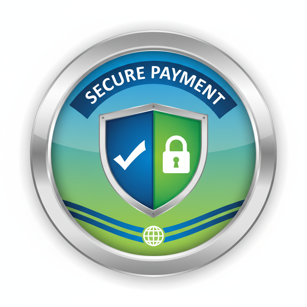 Secure payment badge
