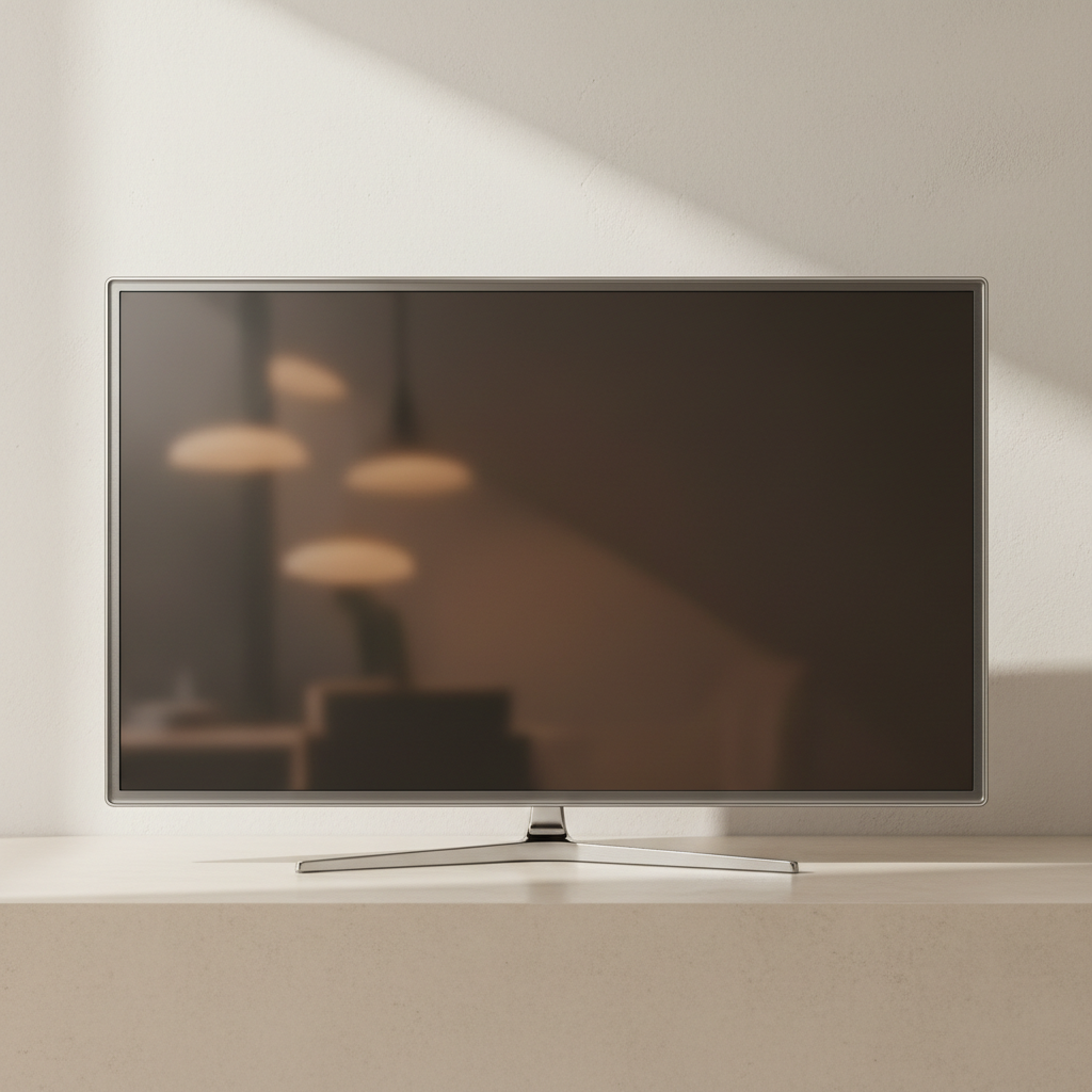 Samsung LED LCD Smart TV with ultra-thin bezel and sleek design