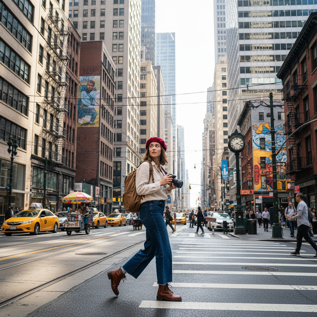 Mara Delacroix, solo traveler from Paris