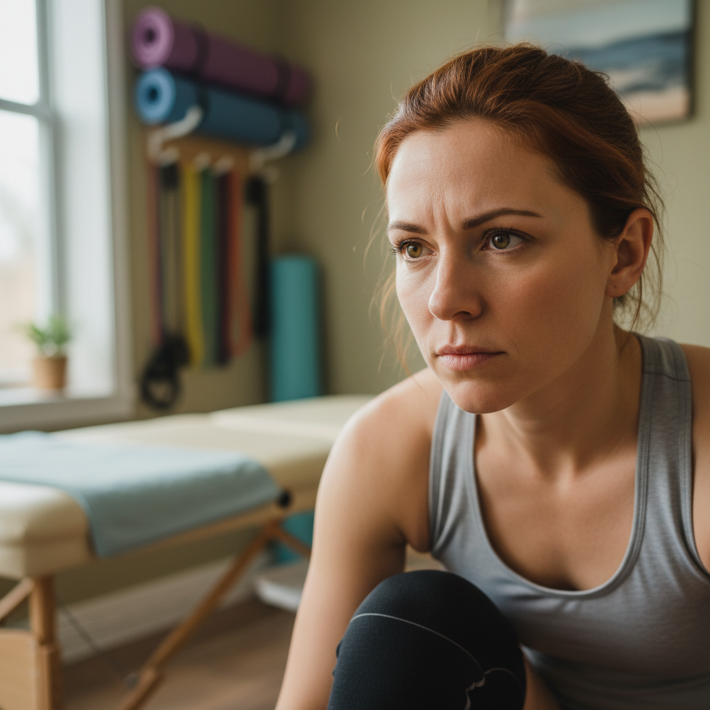 Portrait of Maya, 34, who recovered from ACL surgery with Align PT