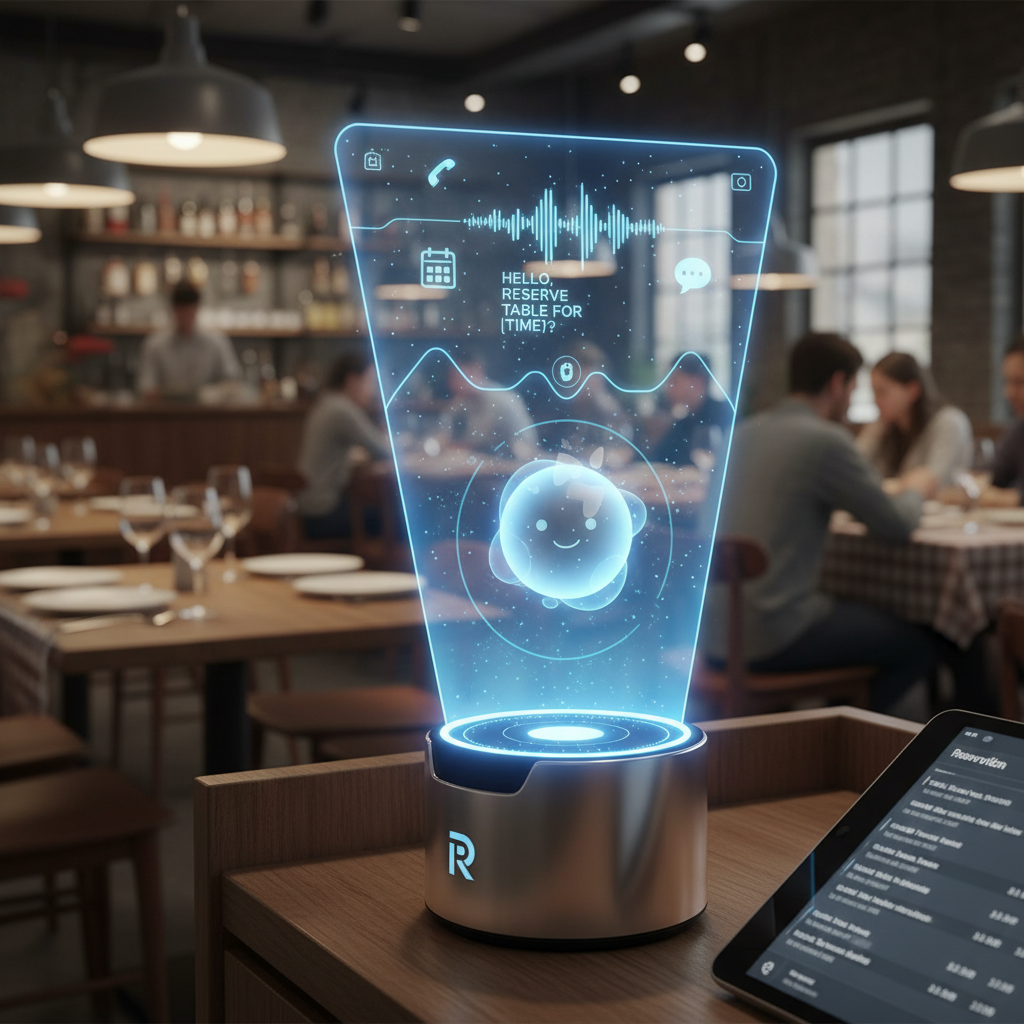 Agent de veu per a restaurant gestionant reserves telefòniques de forma automàtica