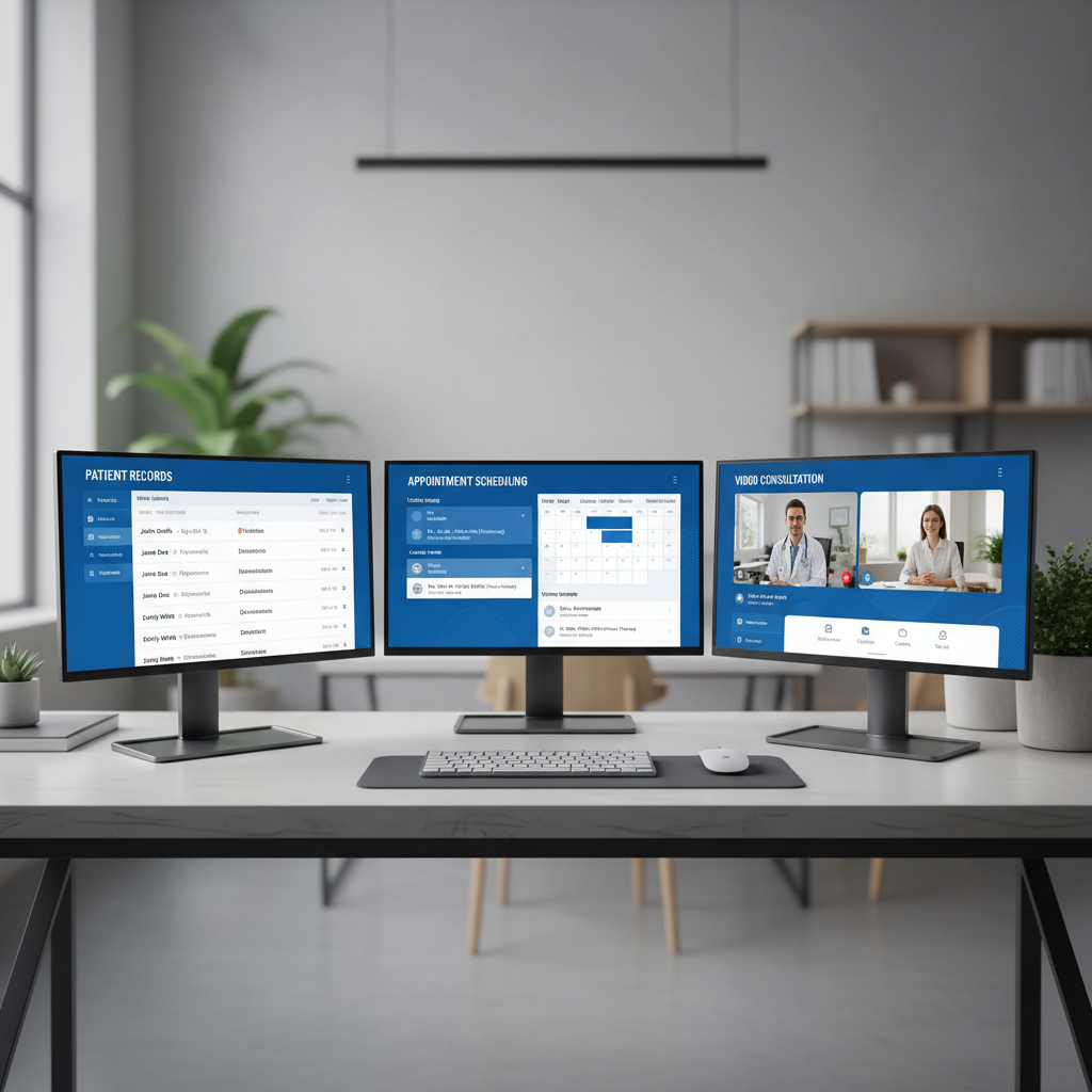ClinicDesk live demo preview screenshot