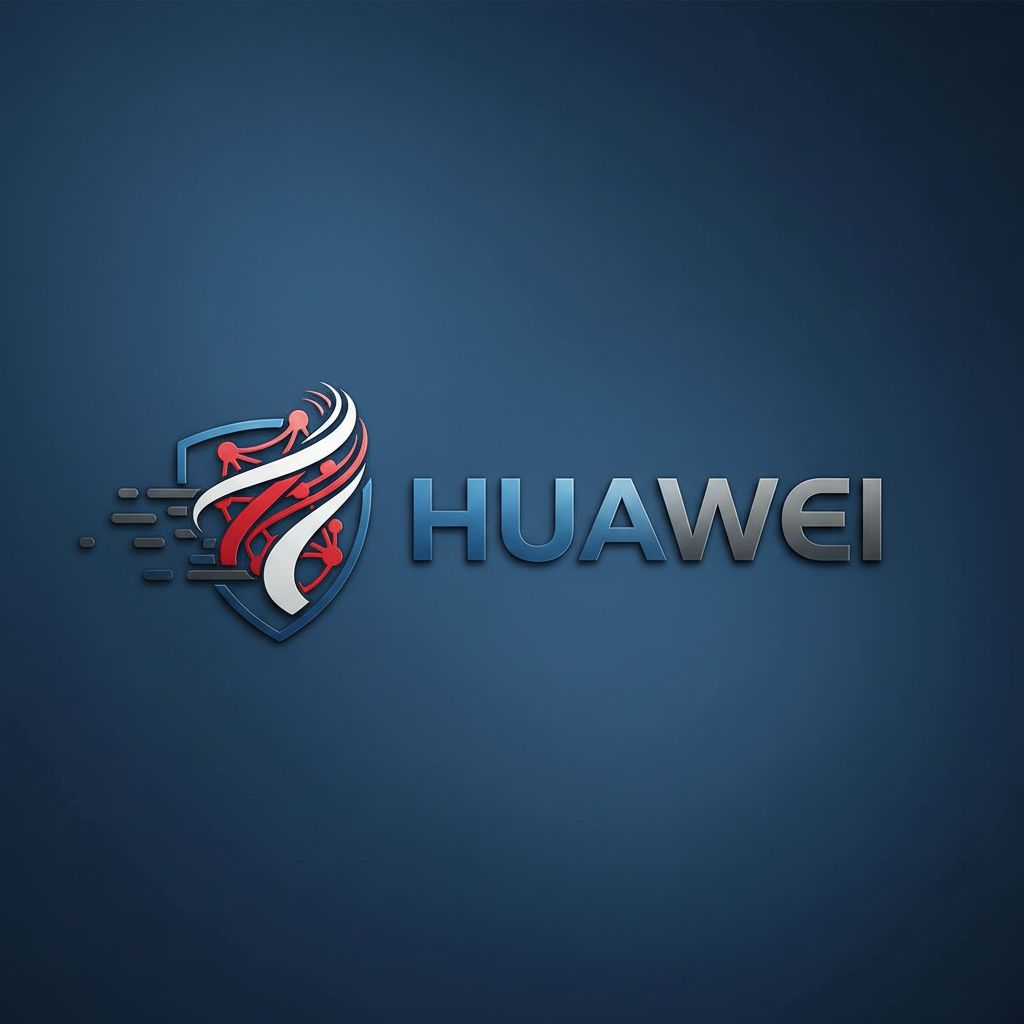 Huawei company logo representing telecommunications equipment provider