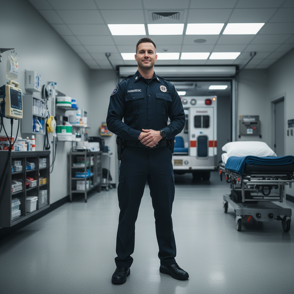 Leon P., paramedic and Forge member with flexible schedule