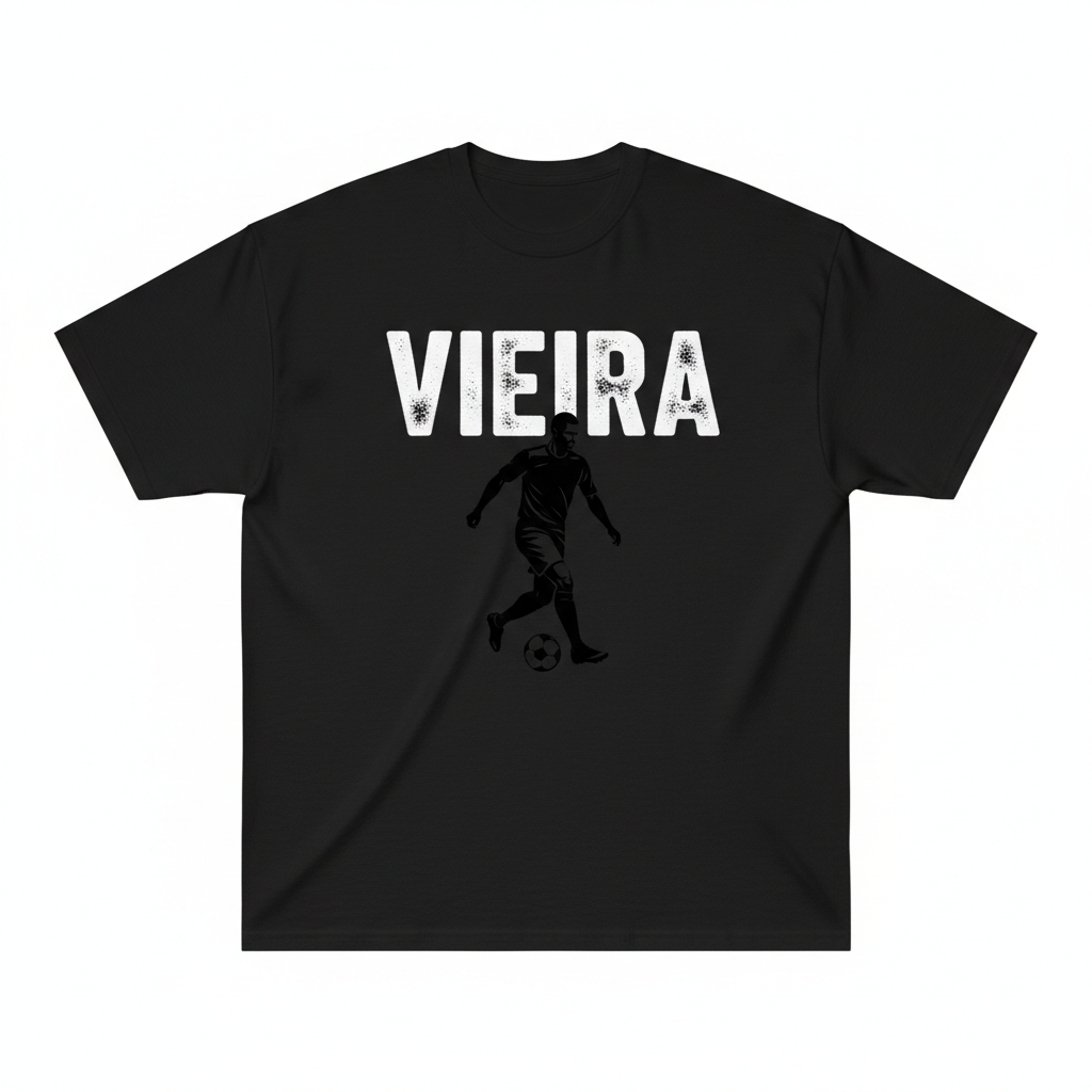 Oversized black graphic tee