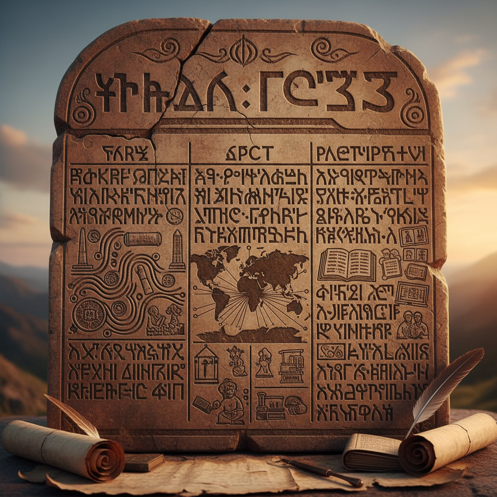 የግዕዝ ፊደል ታሪክ | History of Geez Script — related article cover