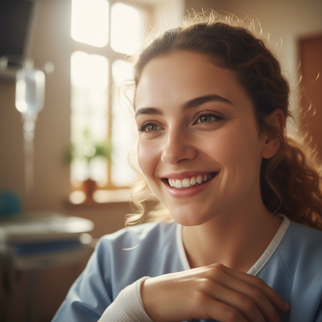 Priya Venkatesh, resident of Brigade El Dorado, happy patient