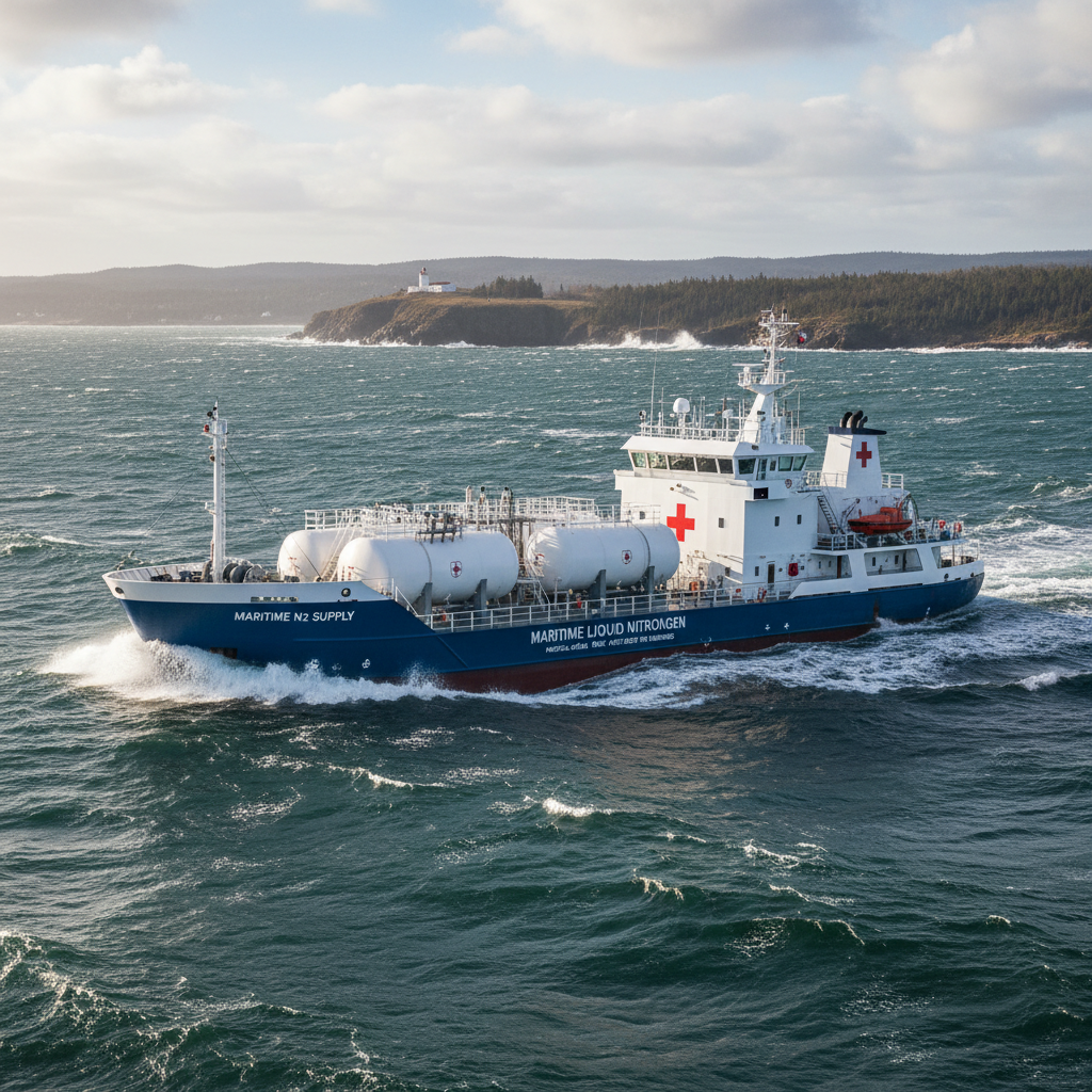 Maritime Liquid Nitrogen — medical-grade liquid nitrogen supply across the Maritimes