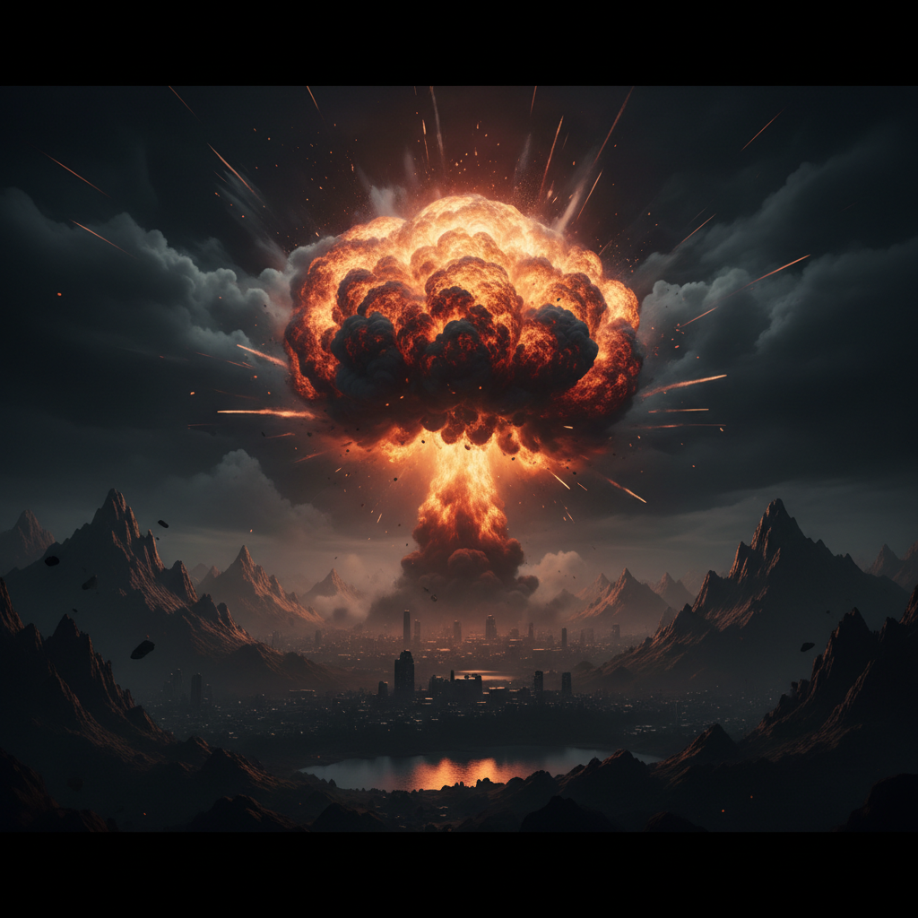 Dark moody night sky with soft light, deep shadows, atmospheric and cinematic, near-black environment