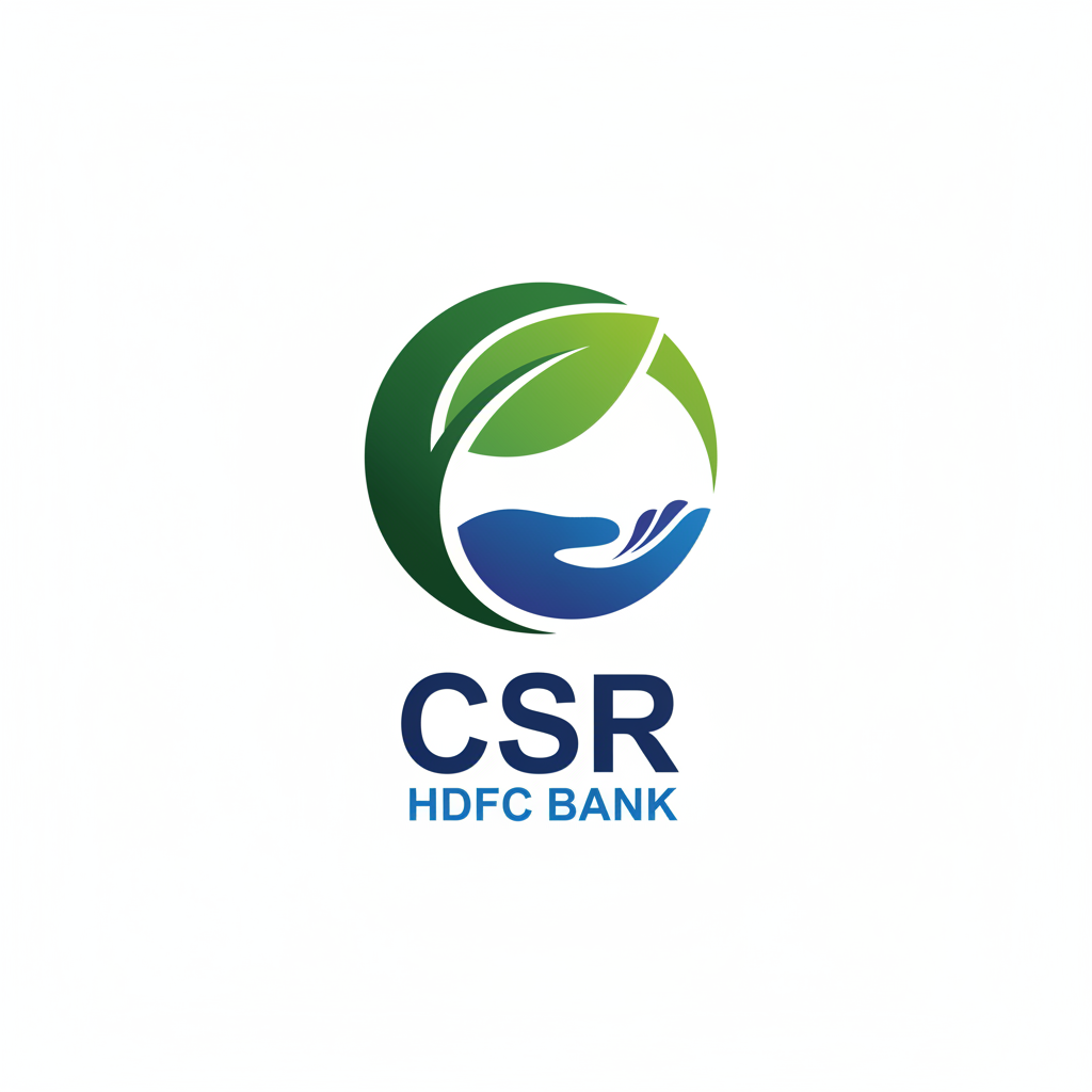 Logo of HDFC Bank Corporate Social Responsibility division