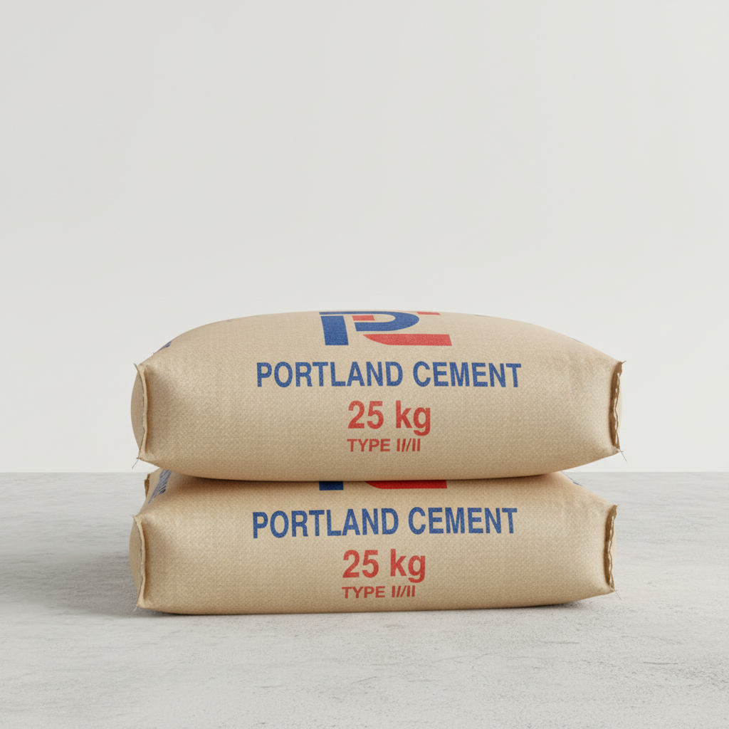 Sac de ciment Portland 25kg pentru construcții