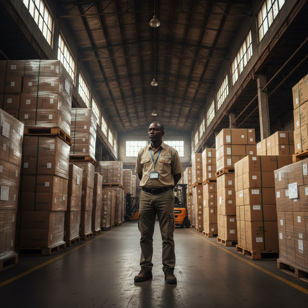 Marcus Osei-Bonsu CEO tire wholesale company Accra Ghana