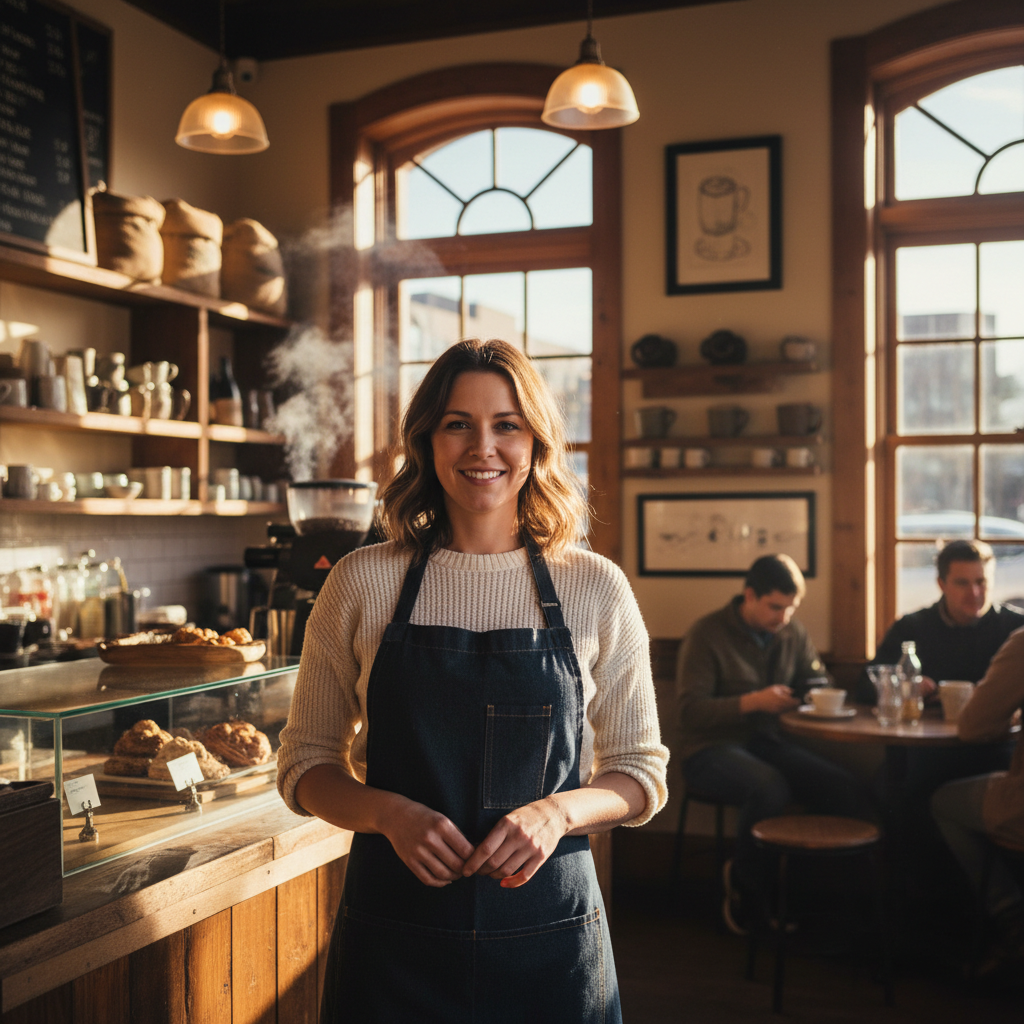 Priya Mehta, owner of The Corner Brew Edinburgh