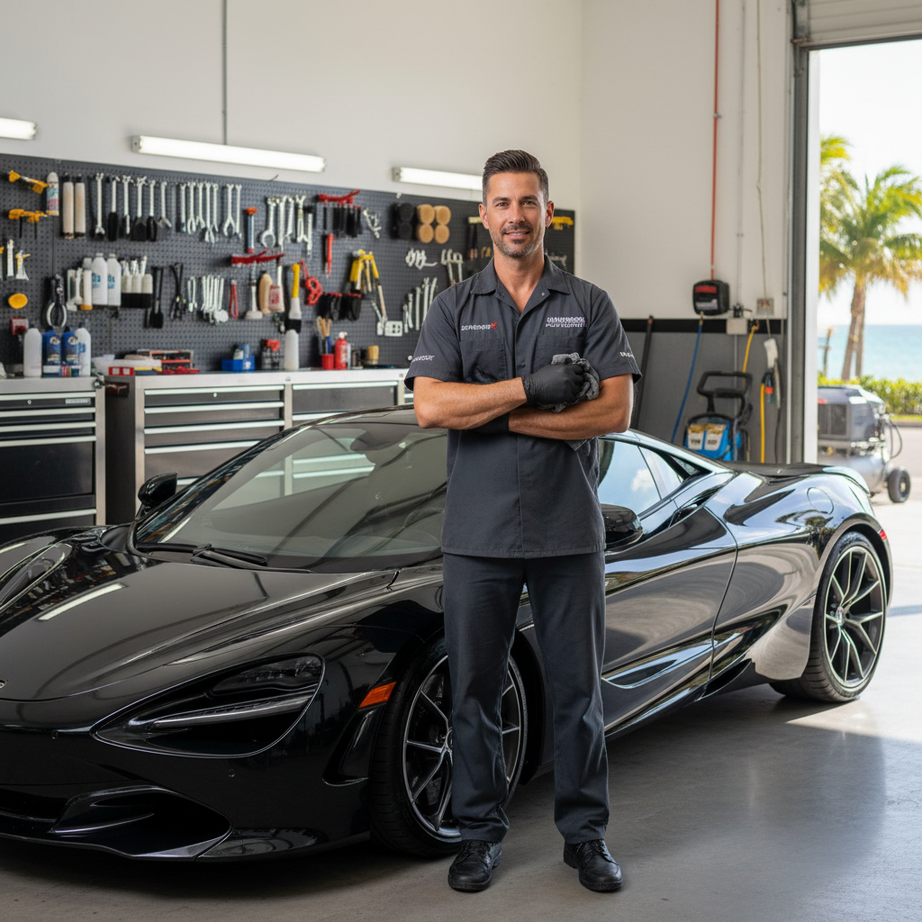 Founder of Onyx Ceramic Studio, professional automotive detailing expert with 10+ years experience in South Florida