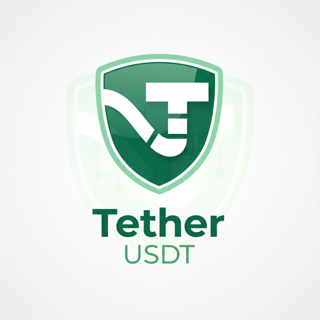 Tether USDT stablecoin partnership logo