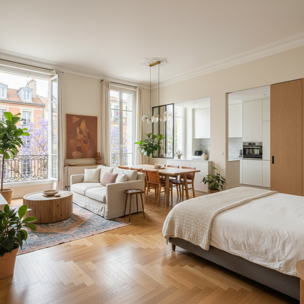 Photo du bien - Appartement lumineux avec terrasse à Paris