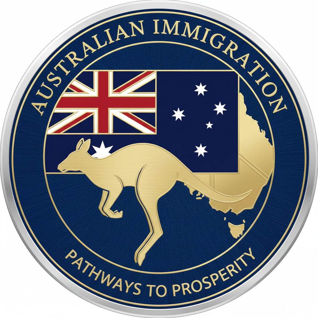 Australian flag icon representing immigration pathways to Australia