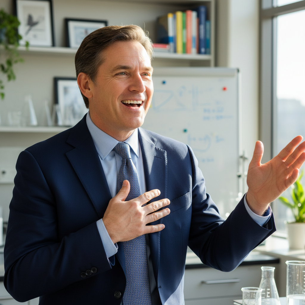 Video testimoni Bapak Ahmad Hidayat, orang tua siswa kelas 8 SMP, menjelaskan dampak positif program STEM dan fasilitas modern terhadap minat sains anak