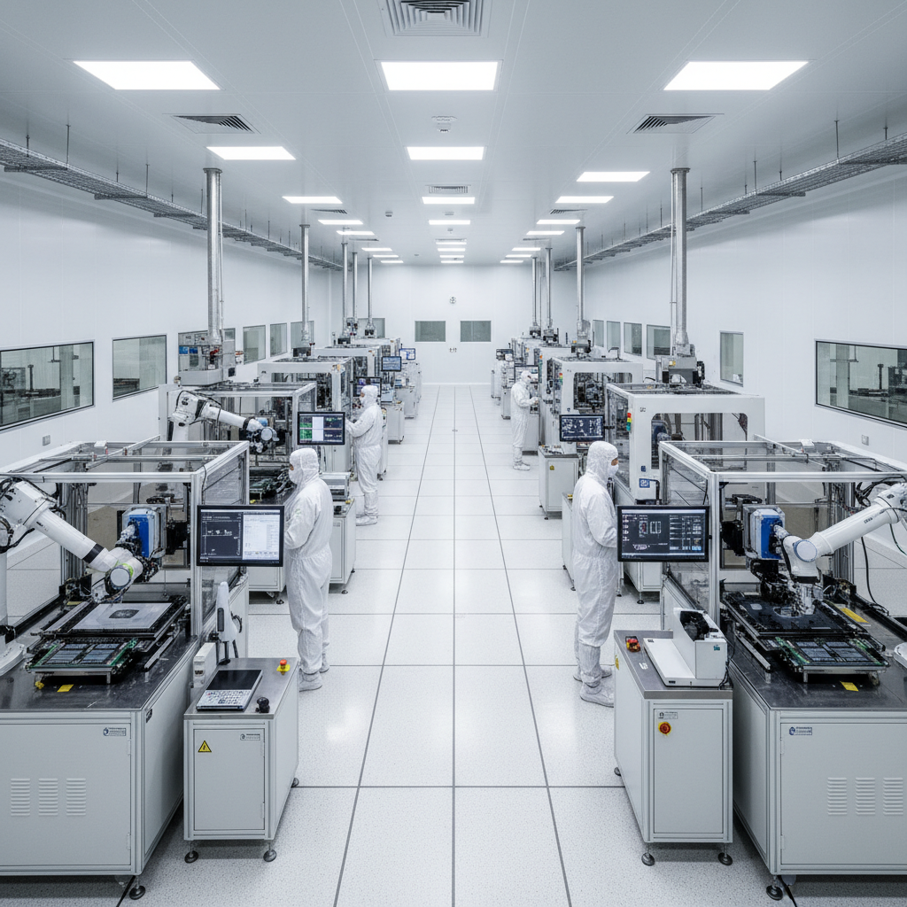 Matrix Cleanroom state-of-the-art facility with precision engineering equipment and controlled environment technology