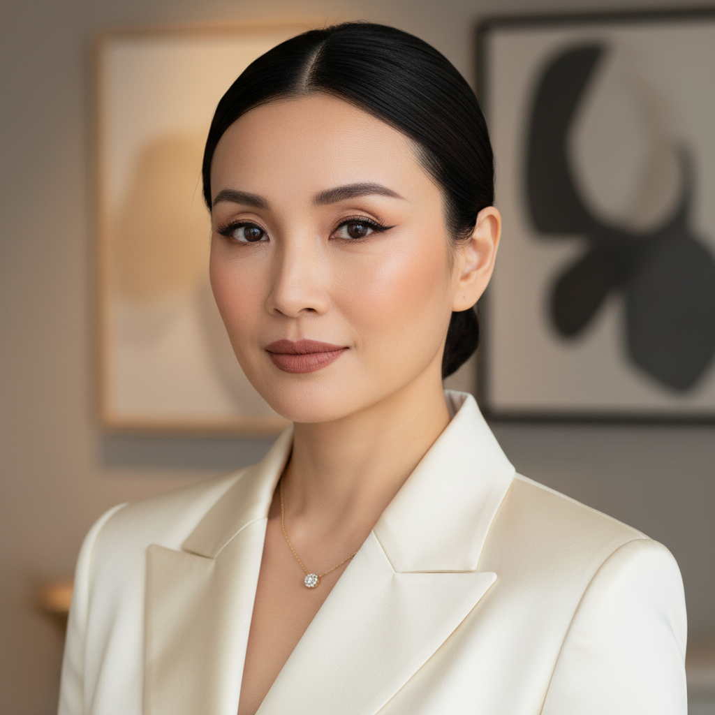 Fashion lifestyle shot of a woman in elegant outfit for a retail brand campaign