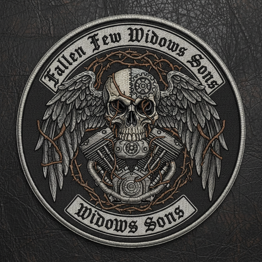 Fallen Few Widows Sons chapter patch emblem