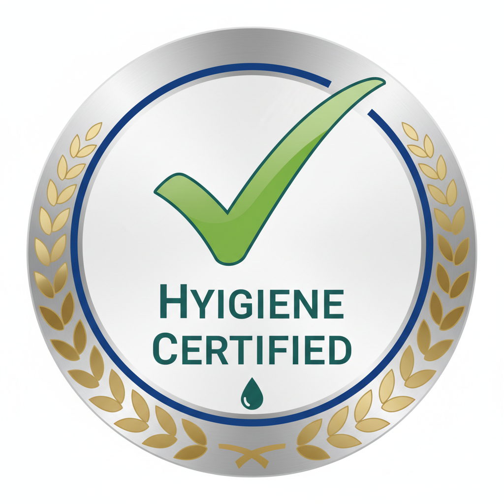 Hygiene standard checkmark
