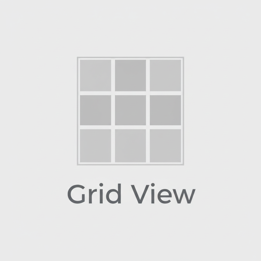 Grid view icon