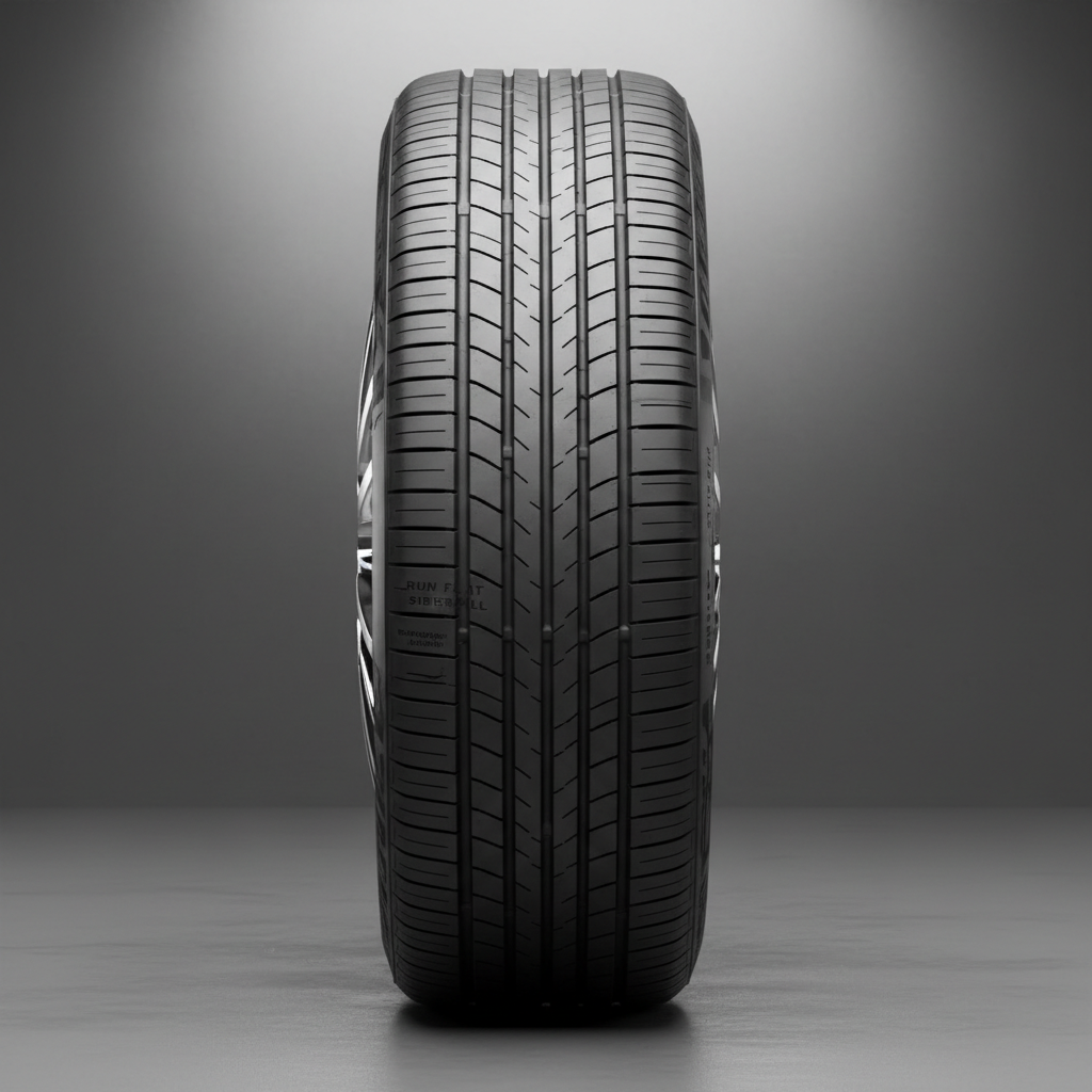 Run flat tires guide luxury cars reinforced sidewall 225/50R17