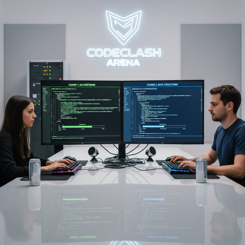 Split-screen view showing file tree on left and live code being written on right in dark IDE