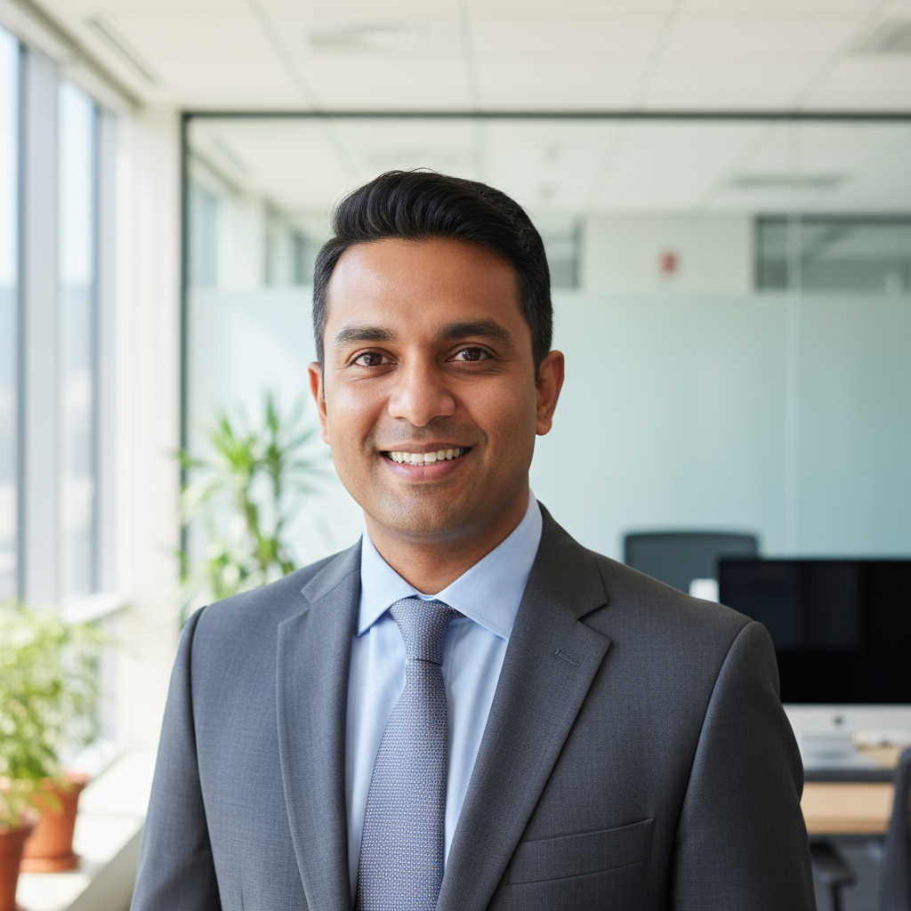 Dinesh Perera, Sri Lankan man in professional attire