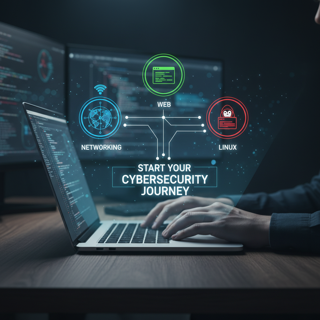 Ethical Hacking & Penetration Testing course thumbnail showing Cybersecurity content